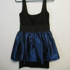 NECESSARY OBJECTS Black/Navy Blue Party Dress